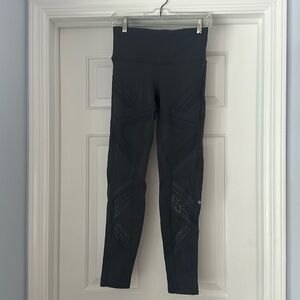 ALO leggings with mesh cut outs